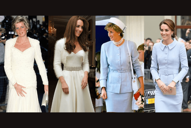 Kate Middleton Tribute to Princess Diana.